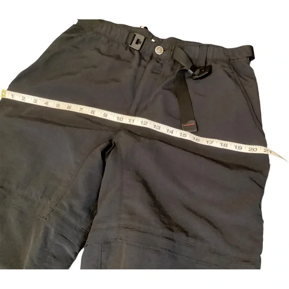The North Face Women’s Zip Off Convertible Hiking Pockets Black Pants Size Large - Picture 4 of 16